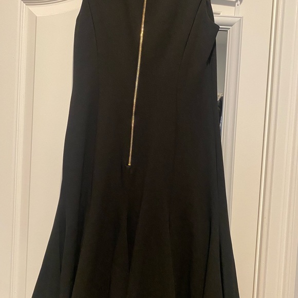 Gorgeous Calvin Klein dress wedding guest season gold zipper - Picture 1 of 9